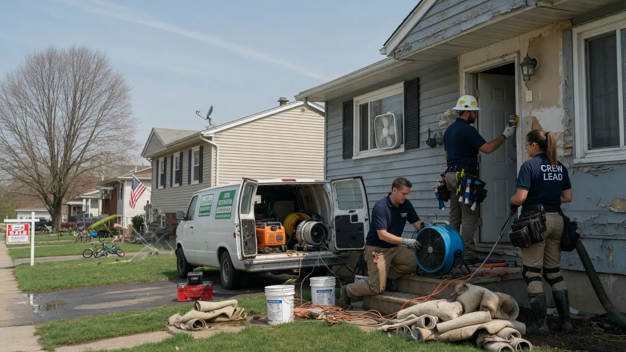 Flood Cleanup in Bushland, TX near me