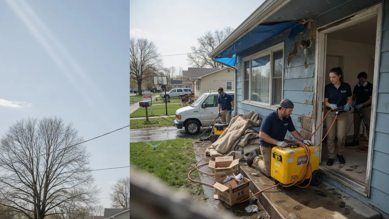 Basement Flood Cleanup in Bushland, TX near me